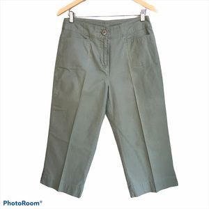 Woolrich High Rise Wide Leg Crop Pants